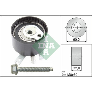 Tensioner Pulley, timing belt INA 531 0547 10
