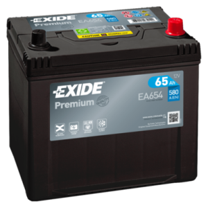 Стартерная аккумуляторная батарея EXIDE EA654