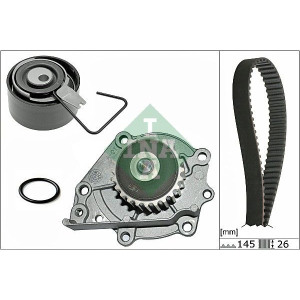 Water Pump & Timing Belt Kit INA 530 0376 30