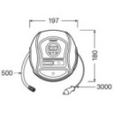 Compressed-air Tyre Pressure Gauge/Inflator ams-OSRAM OTI450