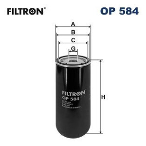 Oil Filter FILTRON OP 584