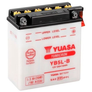 Стартерная аккумуляторная батарея YUASA YB5L-B