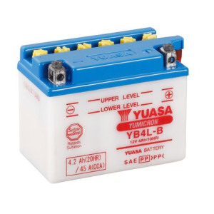 Стартерная аккумуляторная батарея YUASA YB4L-B(CP)