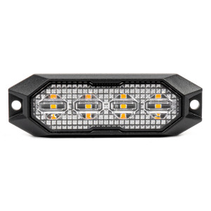 Vilkur kandiline strobo 4x3W LED R65 R10 12/24V Amio