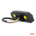 Vilkur kandiline strobo 4x3W LED R65 R10 12/24V Amio