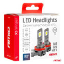 LED-esituled H8/9/11 X5-seeria WINGER vent 50W Amio