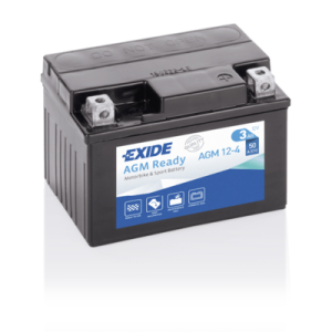 Стартерная аккумуляторная батарея EXIDE AGM12-4