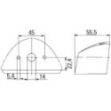 Licence Plate Light HELLA 2KA 007 929-001