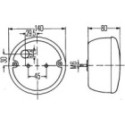 Tail Light Assembly HELLA 2SD 001 685-231