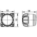 Фара рабочего освещения HELLA 1G0 996 263-501