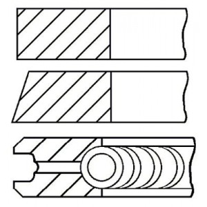 Kolvirõngakomplekt GOETZE ENGINE 08-783500-00