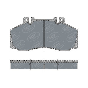 Комплект тормозных колодок, дисковый тормоз SCT - MANNOL SP 230 PR