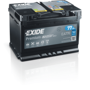 Стартерная аккумуляторная батарея EXIDE EA770