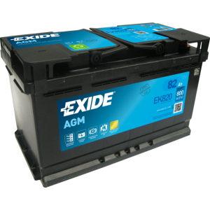 Käynnistysakku EXIDE EK820
