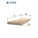 Filter, cabin air FILTRON K 1171
