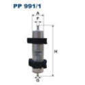 Kütusefilter FILTRON PP 991/1