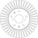Jarrulevy TRW DF7398