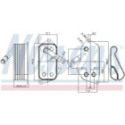 Õliradiaator,mootoriõli NISSENS 90689