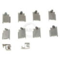 Accessory Kit, disc brake pad A.B.S. 1246Q