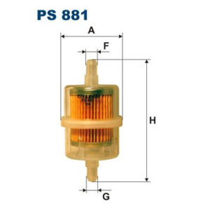 Polttoainesuodatin FILTRON PS 881