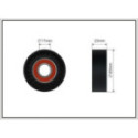 Tensioner Pulley, V-ribbed belt CAFFARO 08-90