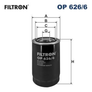 Öljynsuodatin FILTRON OP 626/6