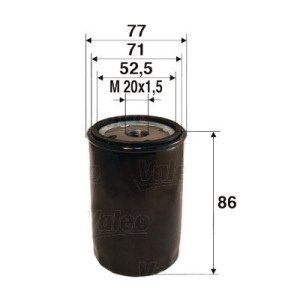 Öljynsuodatin VALEO 586002