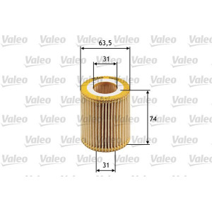Õlifilter VALEO 586510