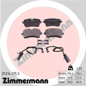 Jarrupala, levyjarru ZIMMERMANN 25214.175.3
