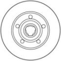 Piduriketas TRW DF2771