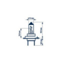 Bulb, headlight NARVA 487283000