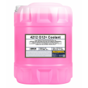 MANNOL Coolant G12+ -30°C 20L – punainen jäähdytysneste
