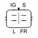Alternator LUCAS ELECTRICAL LRB00513