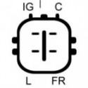 Alternator LUCAS ELECTRICAL LRA02287