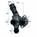Thermostat, coolant BEHR TI 6 87