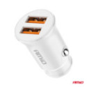 USB laadija 2xUSB-A 2.1A 12/24V Amio