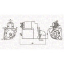 Стартер MAGNETI MARELLI 063721053010