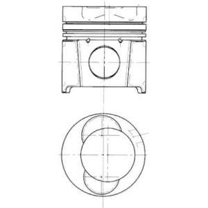 Поршень KOLBENSCHMIDT 94487600