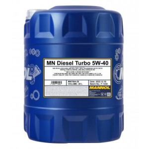Täissünteetiline mootoriõli MANNOL Diesel Turbo 5W40 20L