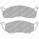 Brake Pad Set, disc brake BRP LP1531