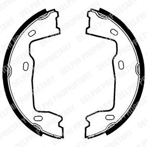 Brake Shoe Set BRP LS1381