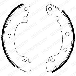 Brake Shoe Set BRP LS1724