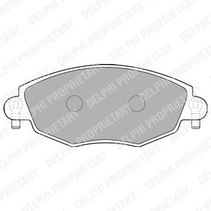 Brake Pad Set, disc brake BRP 1121894