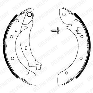 Brake Shoe Set BRP 4241K8