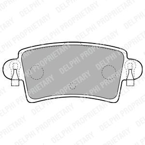 Piduriklotsi komplekt,ketaspidur BRP 7701206763