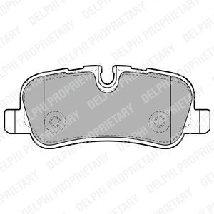 Brake Pad Set, disc brake BRP LP1936