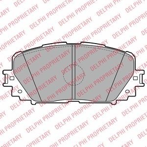 Комплект тормозных колодок, дисковый тормоз BRP LP2123