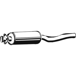 Centre Muffler ASMET 04.018
