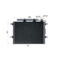 Condenser, air conditioning MAHLE AC 318 001S
