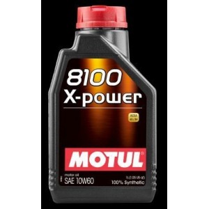 Mootoriõli MOTUL 10W60 8100 X POW 1L 106142